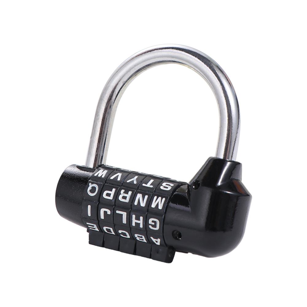 Sicherheits 5-stellige Zahlenschloss Sicher Codeänderbar Code Passwort Schloss Diebstahlschutz Zinklegierung Reise Passwortschloss Fitnessstudio