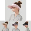 Ice Silk Seamless Sun Hat With Wide Brim For Outdoor Sun Protection And Fashion Casual Wear