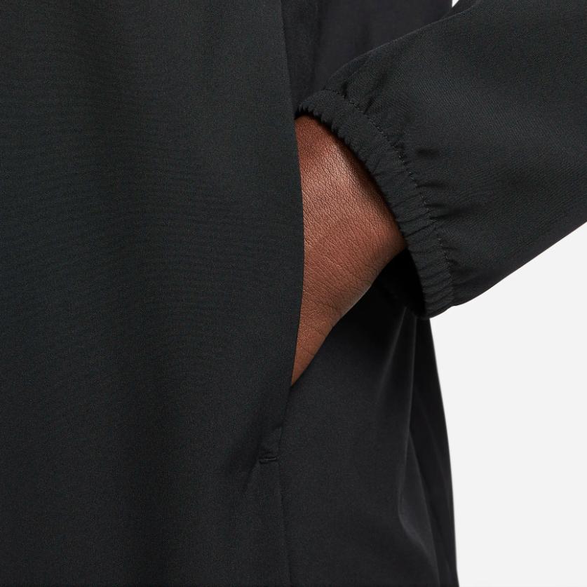 Nike Dri-Fit Solid Hooded Jacket Men Jackets Black FB7482-010