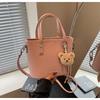 Handbag New Simple Versatile Casual Bucket Bag Popular Messenger Bag Premium Sense