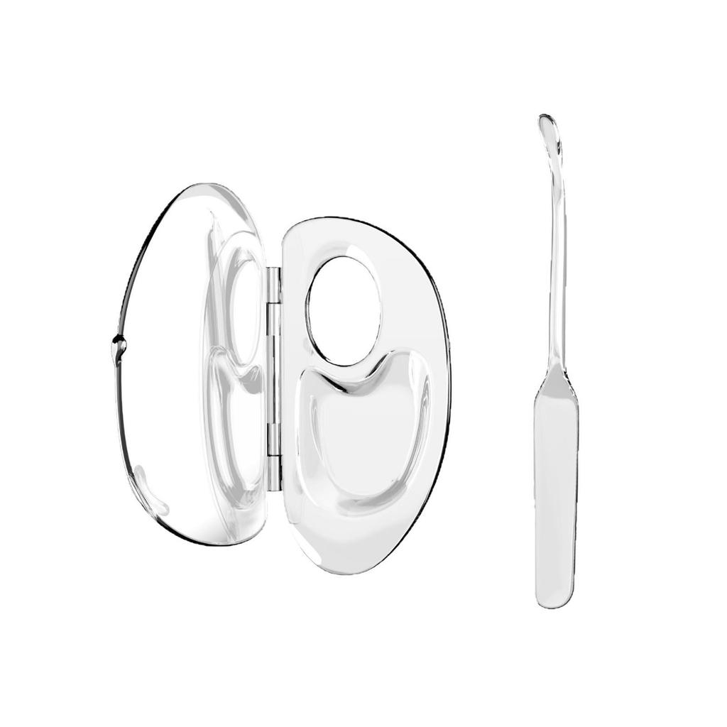 Portable Transparent Makeup Artist Mixing Palette for Foundation Storage