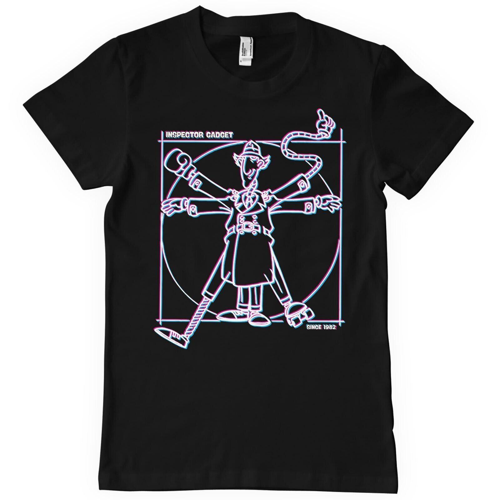 T-Shirt Pour Homme Vitruvian Man Officiellement Licencié Inspector Gadget XXXL