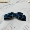 Maia Retro Pearl Hairpin - Blue