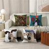 WWallaceS Cute GGromit Pillow Anime Pillow Sofa Bed Head Pillow Cover Cushion Cover 45x45 Cm Fashion