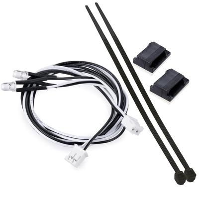 TRZX RC Single Terminal Wire LED Light PH2.0 for Tamiya 1/14 RC Trailer Tractor Truck Accessories (White)