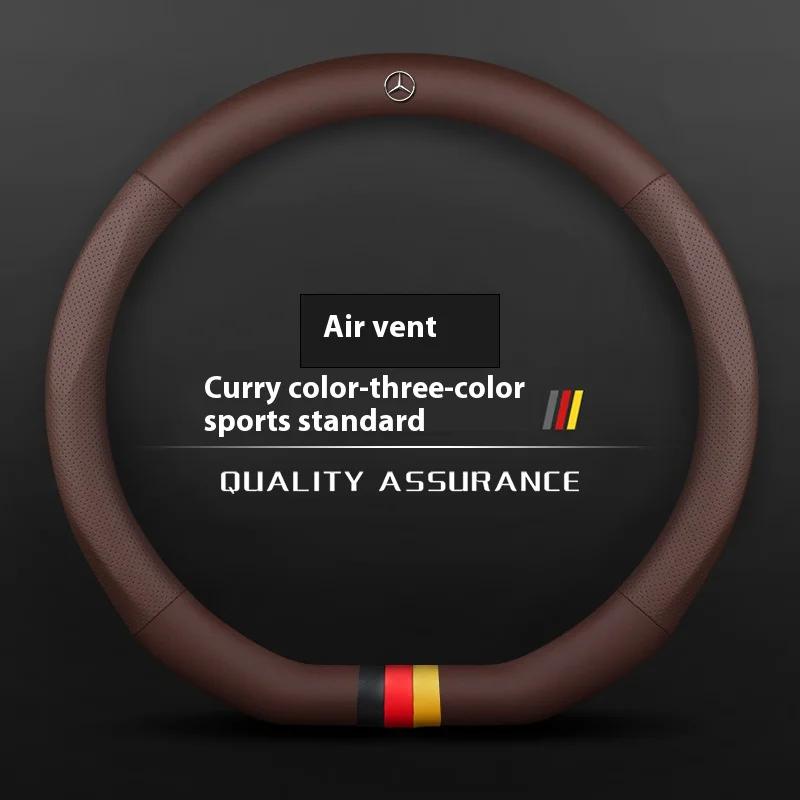 Pegatina de Coche Caliente 2026 Nueva Para Coche Benz Cubierta del Volante Para Mercedes Benz Clase A B C E S V GLB GLC GLE Sprinter Pilot SLK SL