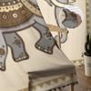 Elephant Hand Drawn Indian Style Sheer Curtains For Bedroom Living Room Tulle Curtains For Kitchen Window Voile Curtains