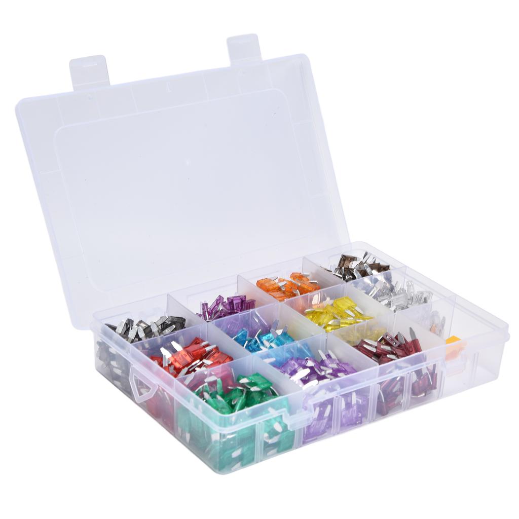 528 ks Autopojistka Nožová Malá 2A 3A 5A 7.5A 10A 15A 20A 25A 30A 35A 40A Sada pro Ochranu