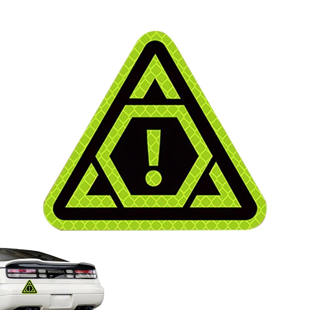 Reflective Sticker for Helmet, Bicycle Reflective Stickers, Anti-collision Warning Strip Decal Protective Sticker for