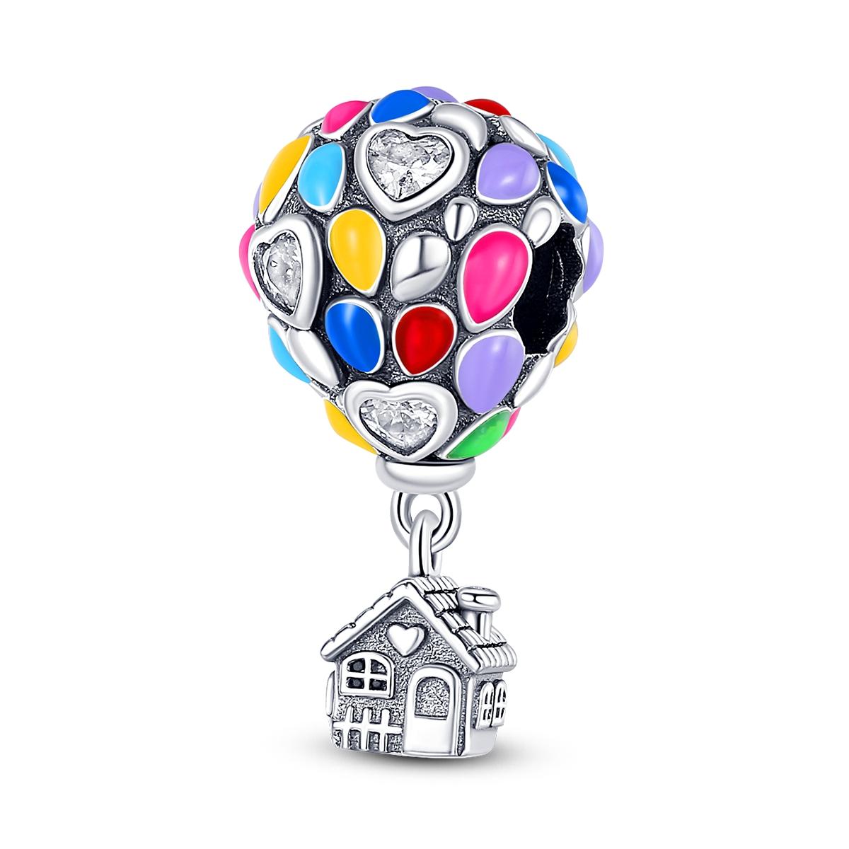 Silver Plated Colorful Palette Flower Dream Net Chameleon Charm Fit Original Bangle Beads Dangle Bracelet DIY Women Jewelry