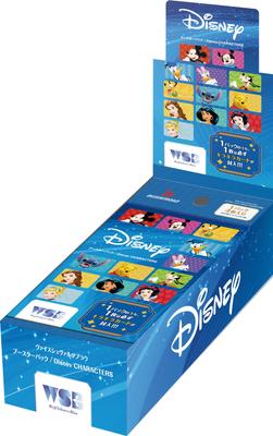 Bushiroad Weiss Schwarz Blau Booster Pack Disney CHARACTERS BOX