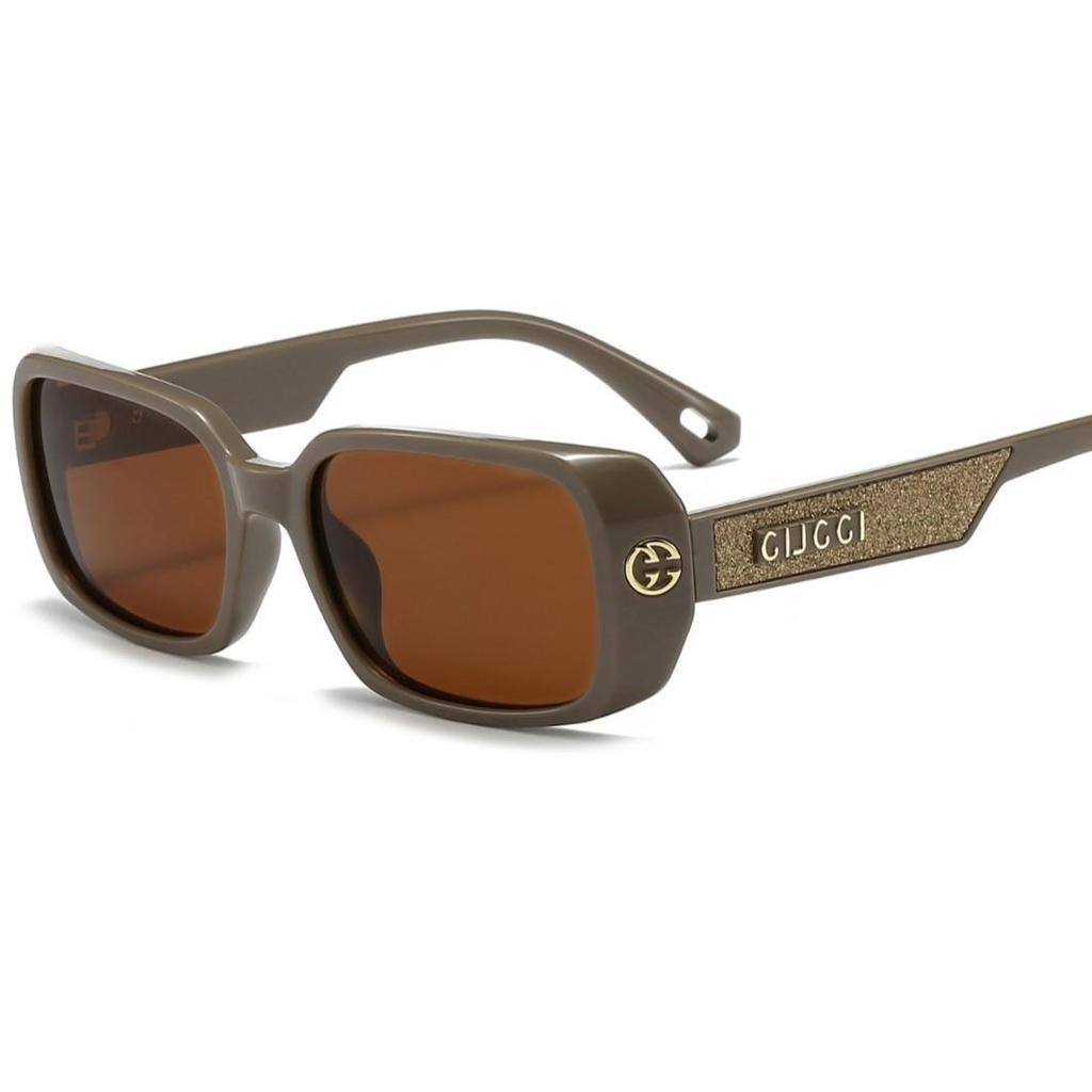 Unisex Square Sunglasses: Fashionable, Anti-Glare, Small Face Fit