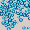 Rhinestones Multi Sizes Colorful Non Hotfix Rhinestone Flat Back Nail Rhinestones for DIY Crafts