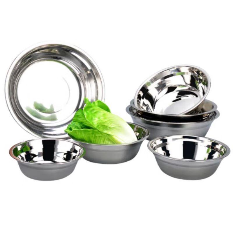 Minai Thickened 201 Stainless Steel Multi-purpose Bowl Set