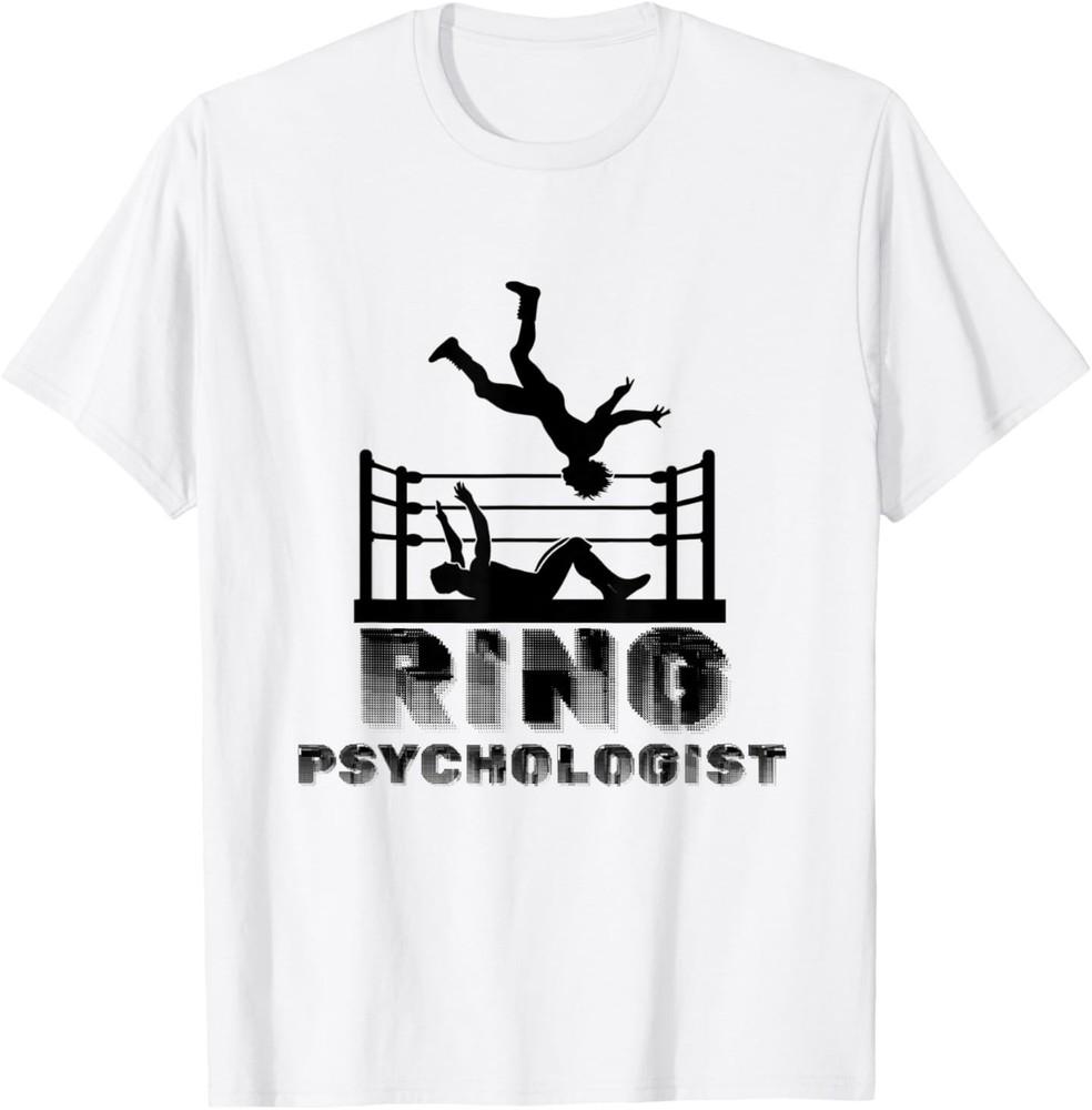 Смешная психология ринга профессионального рестлинга, футболка для рестлера, унисекс футболка XXXL