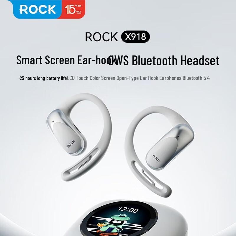 

ROCK RAU0784 Open-Ear Hook Bluetooth Sports Earbuds