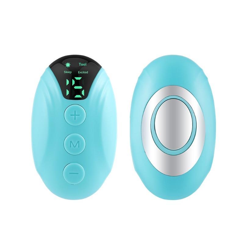 HailiCare Handheld Sleep Aid 15 Adjustable Levels Dual Modes Sleep Instrument for Home Use