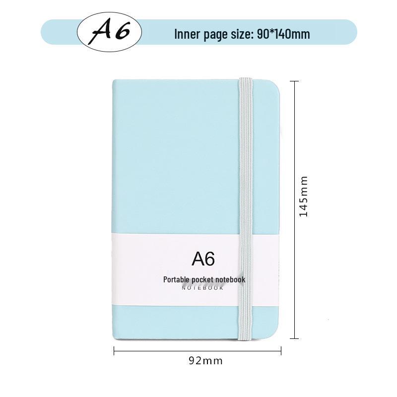 A6 Portable Mini Notebook Diary for Students