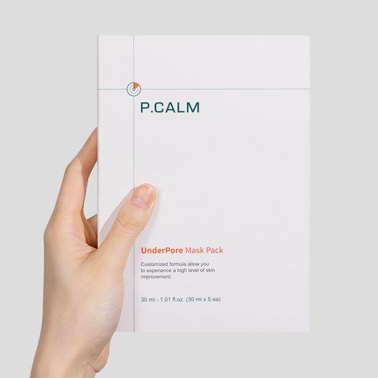 Triple Gauze Adhesive Care P.CALM Under Pore Mask Pack (5 Sheets)