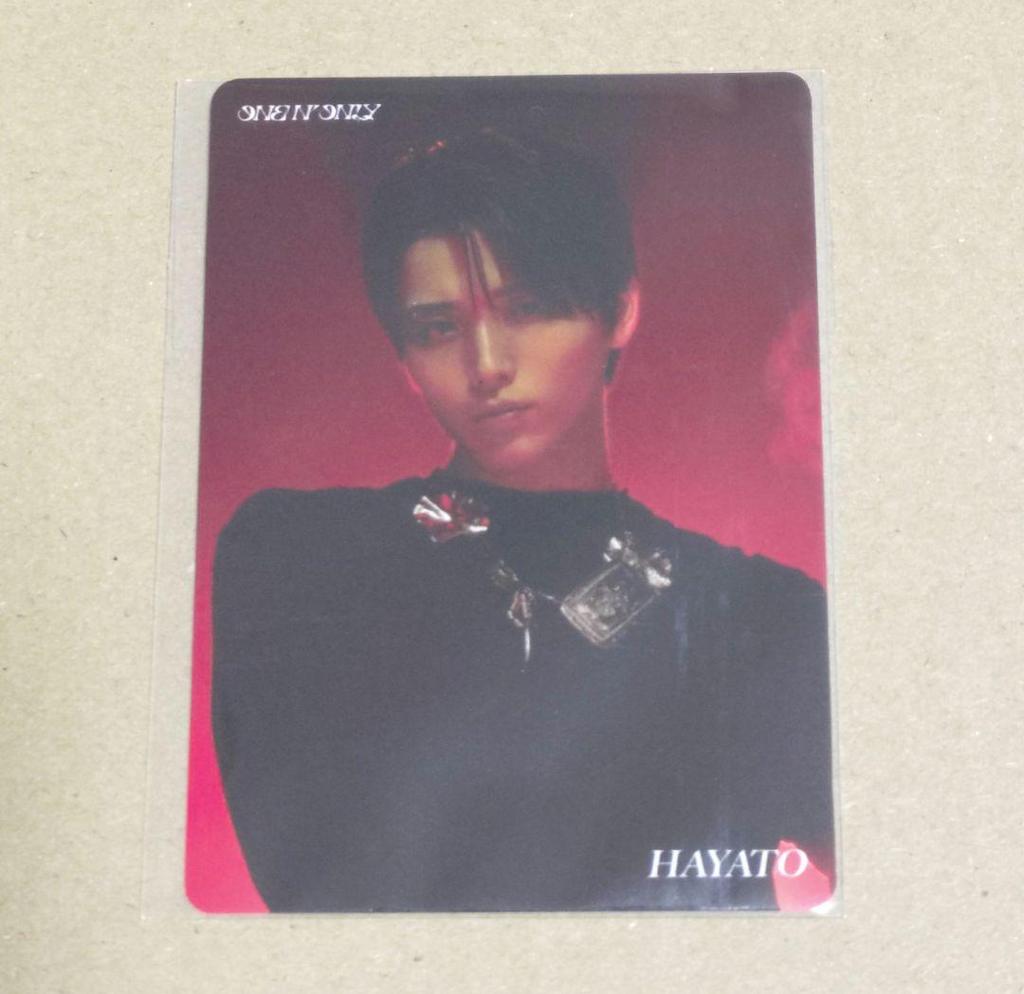 [USED] HAYATO Rakuten Books Bonus Trading Card BLAST Hayato Takao