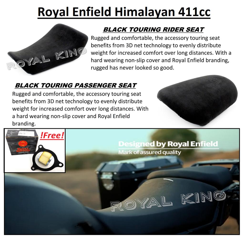 Royal Enfield Himalayan 411cc "Touring Rider & Passenger Seat"