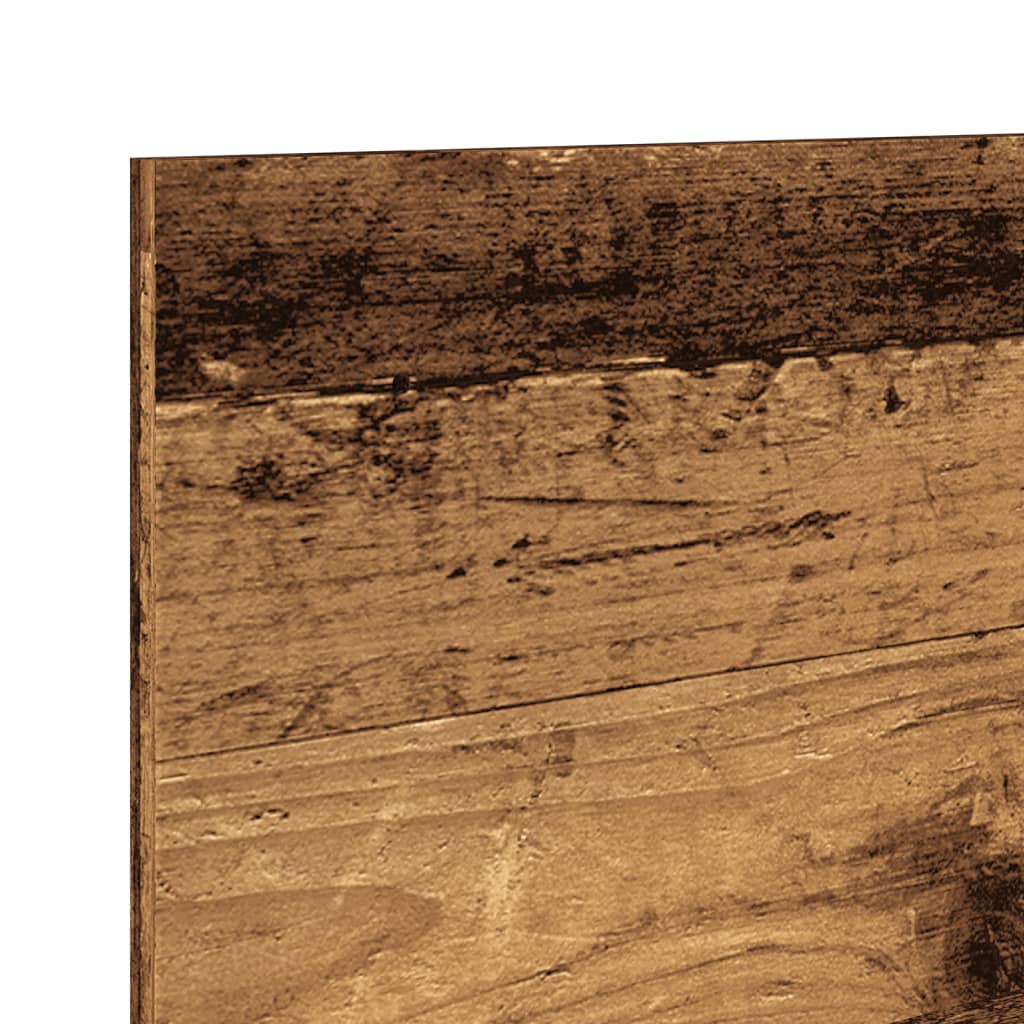 Wall Cabinet 70 x 16.5 x 30 cm Rustic Wood Look Particleboard