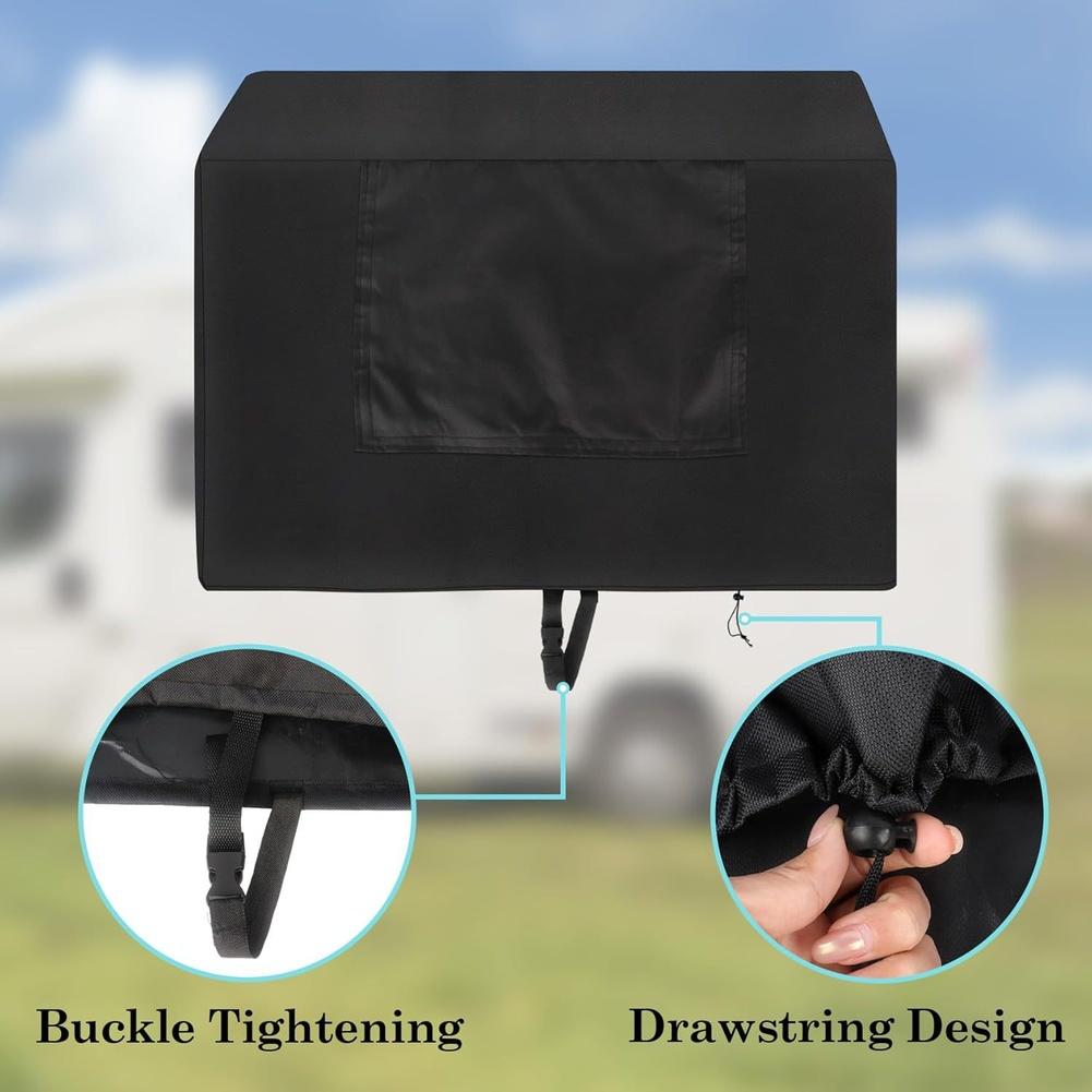 RV Propane Tank Cover 20lb Waterproof 600D Oxford Fabric Replacement For Camper Trailer RV Outdoor Storage Bag Protective Case