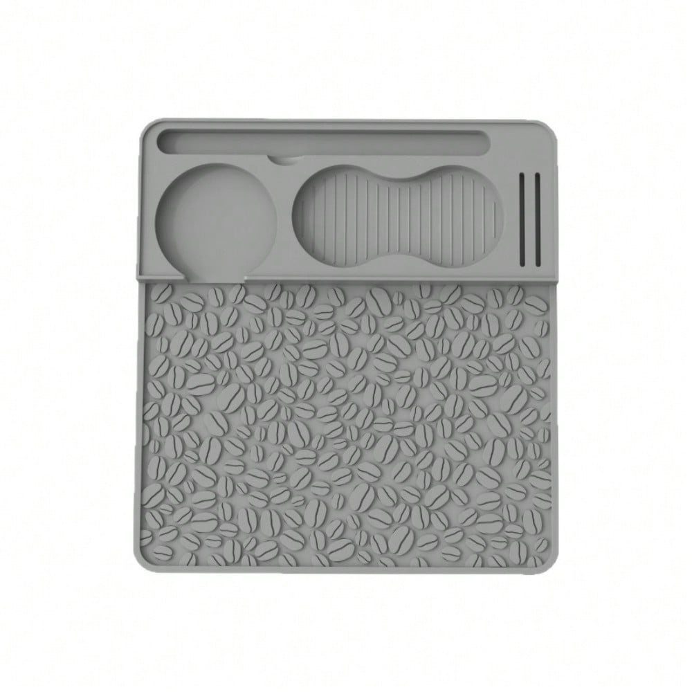 Silicone Coffee Powder Pressing Pad Non-slip Table Pad Corner Pad Powder Pressing Hammer Tray Storage Pad