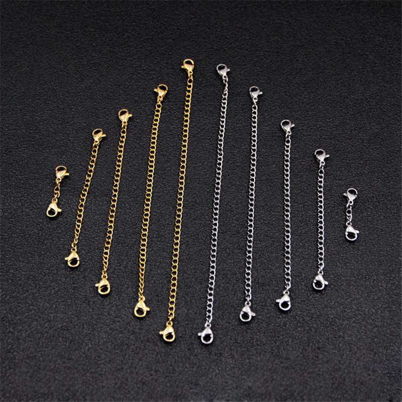 Halskette Armband Kettenverlängerung Praktische Multifunktions-Handwerk Exquisiter Karabinerverschluss DIY Verlängerung Sicherheit Verschiedene Längen