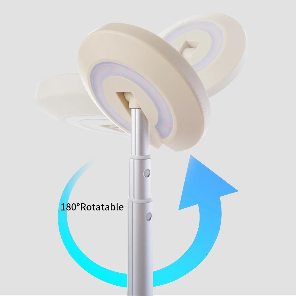 Portable LED Camping Light USB Rechargeable Lamp Dual Color 4 Mode Ambient Fill Light Outdoor Hanging Camping Lantern Tent Lamp