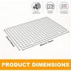 1/2PCS Cooling Racks for Cooking and Baking Heavy Duty 304Stainless Steel Wire Rack Baking Grilling Roasting OvenDishwasher Safe