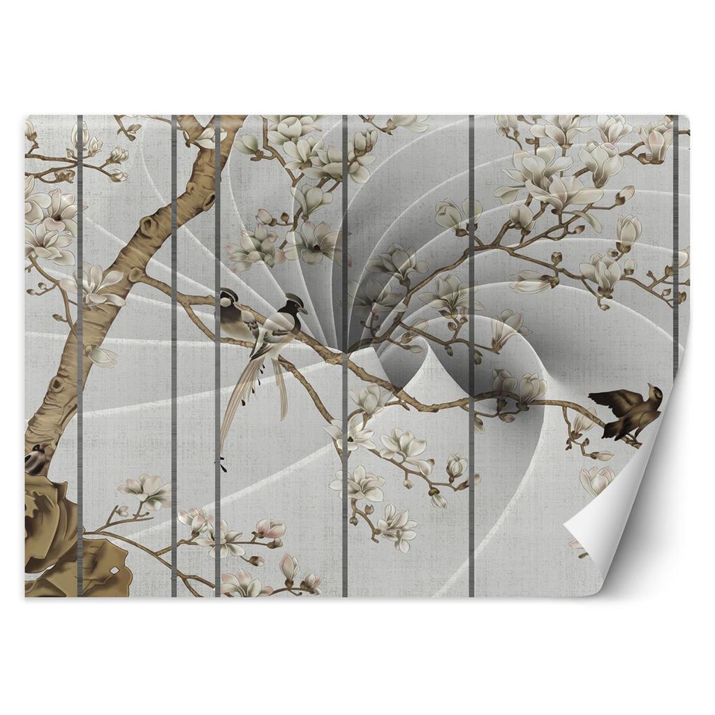 Wallpaper Birds On a Tree
