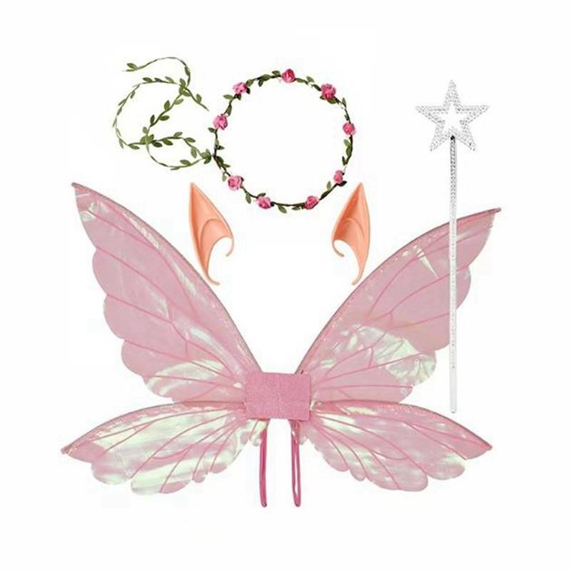 

Fairy Wings Festival Party Show Props Elf Role Play Set