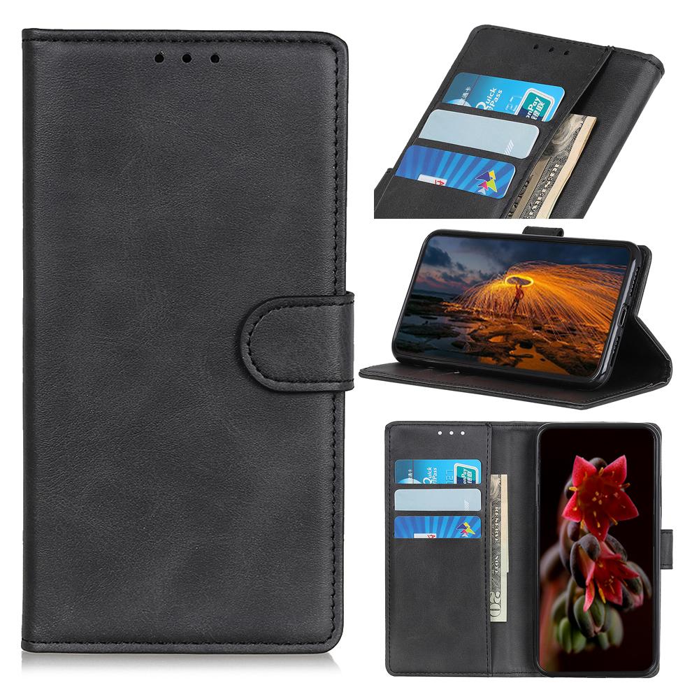 For Motorola Edge 50 Neo 5G/Moto S50 5G/Thinkphone 25 5G Stand Wallet Case Cowhide Texture Leather Phone Cover