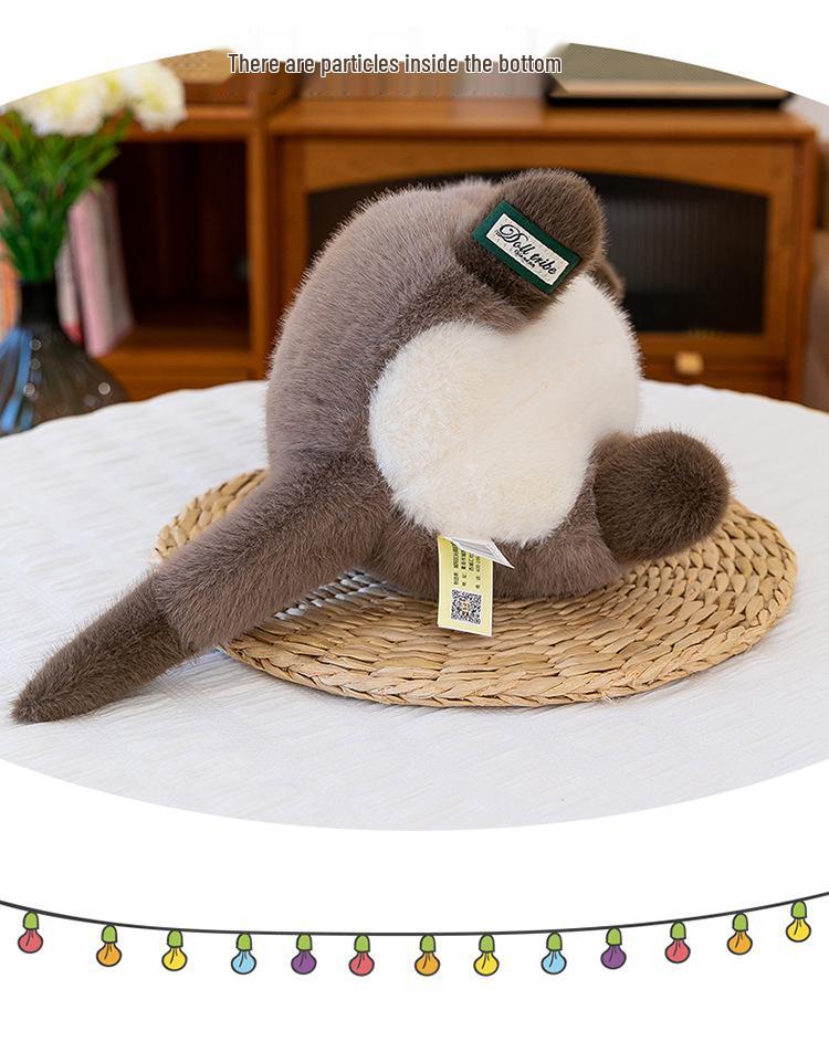 Adorable Otter Plush Toy Pendant – Cute Marmot Figurine Ornament Gift