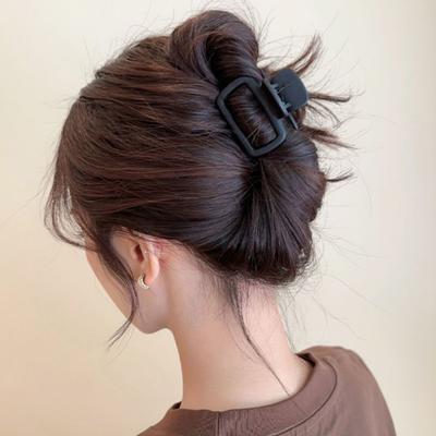 Haarkralle Mattes Finish Mini-Haarspange Stabiler Halt Kein Plattdrücken Rutschfeste Zähne Kleine halb hochgesteckte Haarspange Haaraccessoire
