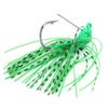 Willow Leaf Spinnerbait Anti Hanging Bottom Fishing Lure Spinner Bait for Fresh Sea BassGreen