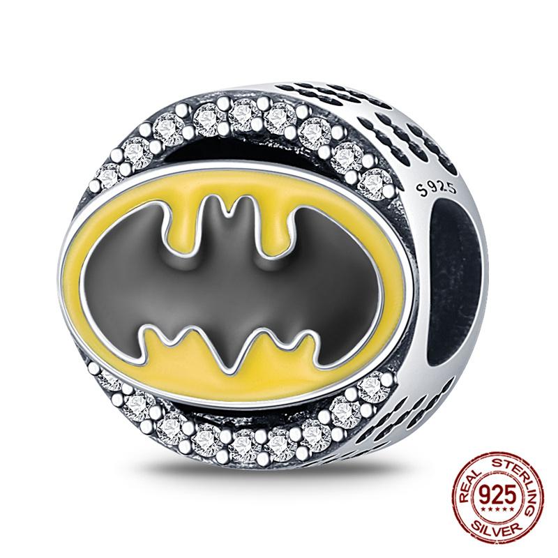 Marvel Disney Snow White Tree Elf Mickey 925 Silver Charms for DIY Jewelry Making Women Gift Bracelet