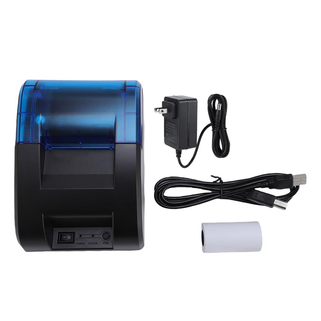 Drukarka paragonów POS 58 mm USB Bluetooth ESC POS Command Przenośna termiczna drukarka paragonów dla systemu Android