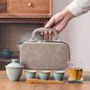 Ceramic Portable Travel Tea Set Business Banking Corporate Gift Companion