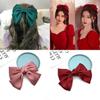 Elegant Satin Ribbon Hairpins With Big Bow For Women And Girls Accessories