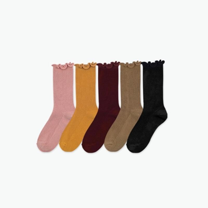 Women s Frilled Gore-Tex Socks dark pink