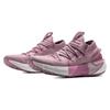 Under Armour HOVR Phantom 3 Lace Up Cushioned Low Top Running Shoes Women Pink White 3025517-604