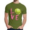 Man S Tee Shirt Tennis Pickleball Team Love Sport Good Cotton Graphic Man S O Neck