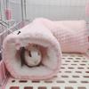 Hamster Hammock Cave Shed Small Pet Warm Hut Cage Tunnel for Guinea Pigs