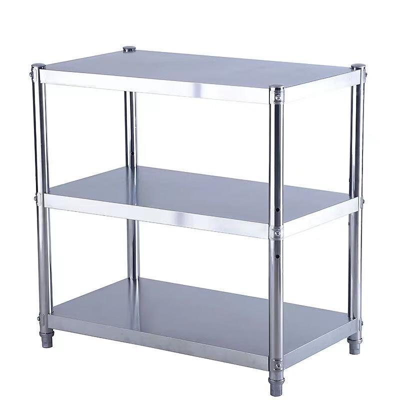 Deberan Stainless Steel 4-Tier Floor Storage Rack
