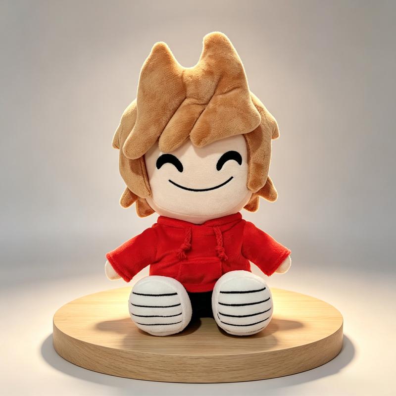 New 25cm Tord Plushie Anime Film Merchandise Character Role Doll Exquisite Fan-collected Decorative Item Holiday Gift for Friend