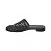 Salvatore Ferragamo Ferragamo Ellas Leather Flat Black