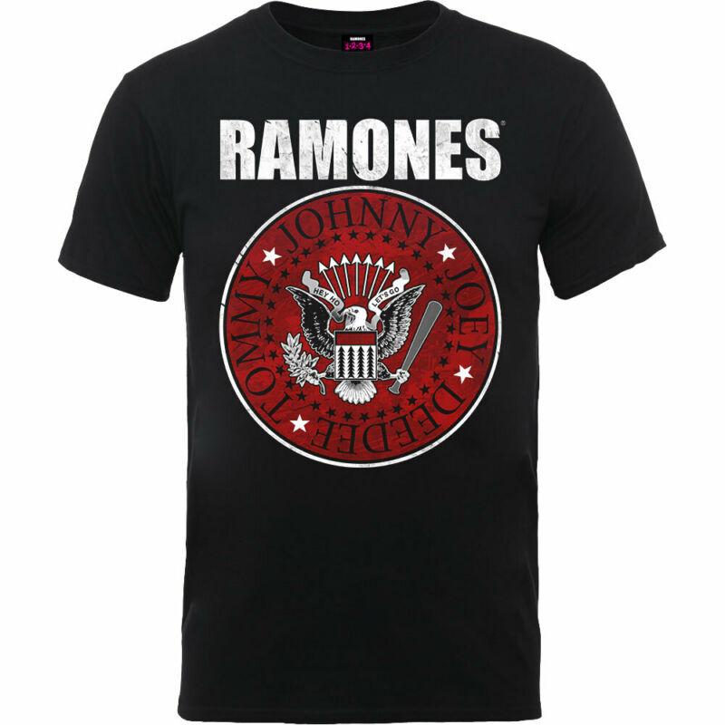 Ramones Red Seal Soft Style T Shirt New 