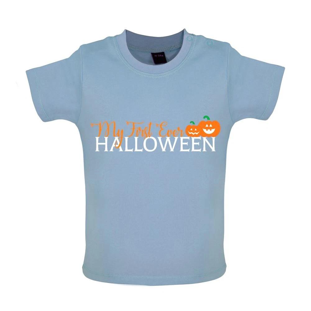 

My First Ever Halloween - Baby Kids Boys Girls Unisex T-Shirt / Babygrow - Trick Treat Cute Funny 100